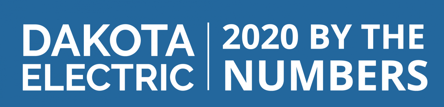 2020 By The Numbers Dakota Electric Association® 8720