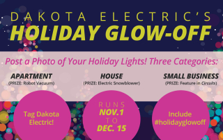 Announcement for Holiday Lights Competition